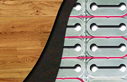 HeatShield radiant floor heating insulation panels