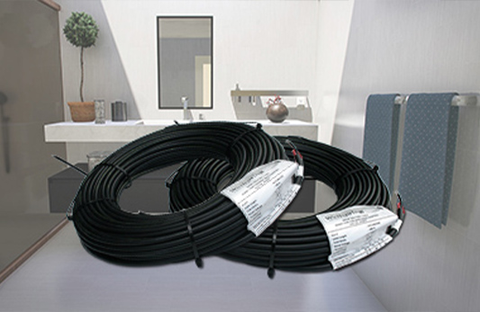 In-Slab cable for heating concrete slabs
