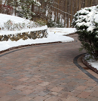 Radiant heated driveways and snow melting systems